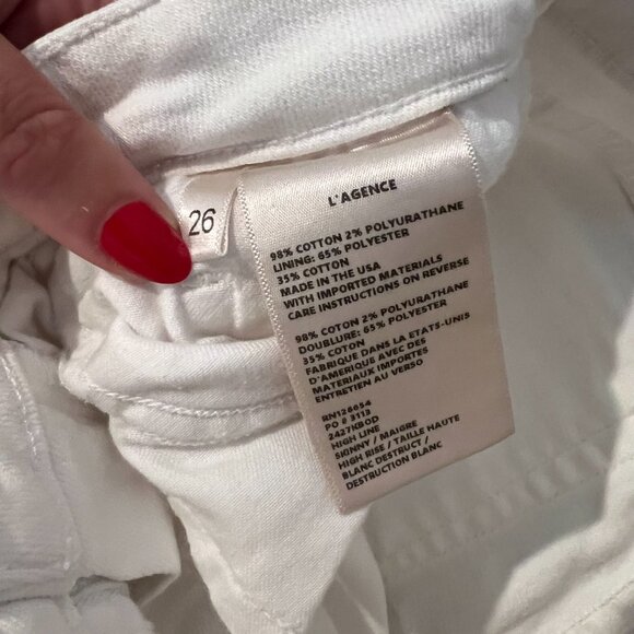 Lagence High Line Distressed Skinny Jean - Picture 8 of 11